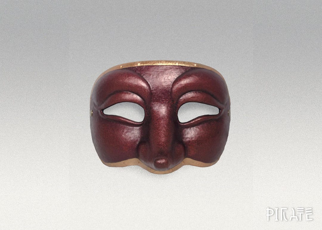 Masque Blanc PVC Pour Artisanat - Ébauche De Mascarade à Personnaliser