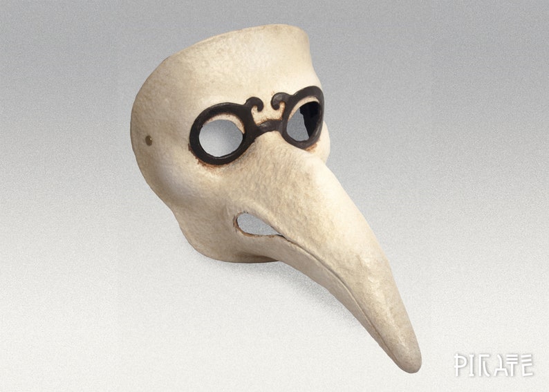 Hook-Nosed Plague Doctor Mask image 3