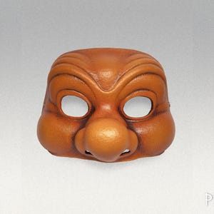 Brighella the Glutton mask for Commedia dell&#39;arte