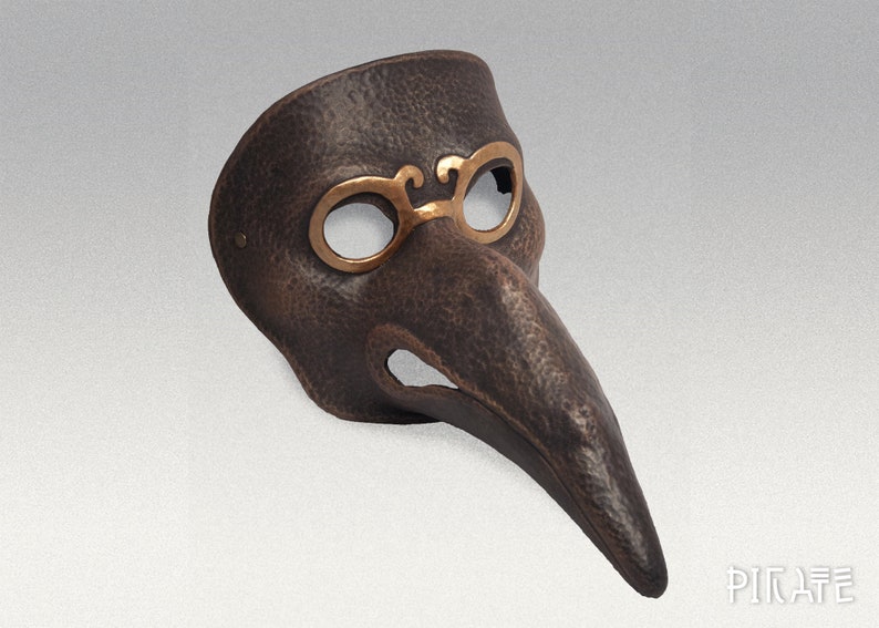 Hook-Nosed Plague Doctor Mask image 1