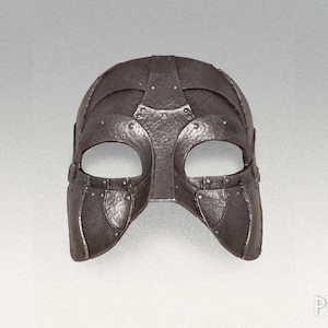 Gladiator Mask - Handcrafted Metallic finish