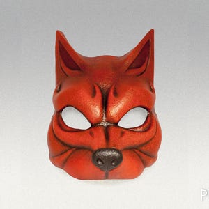 Fox Mask - handgemaakt kostuumaccessoire voor dieren