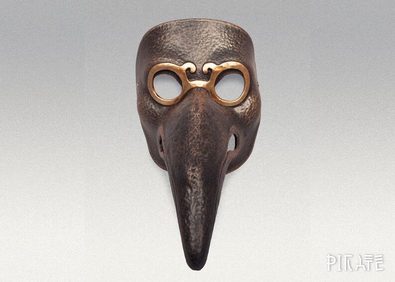 Hook-Nosed Plague Doctor Mask image 2