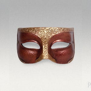 Handcrafted Venetian Mask: Elegant Carnival Accessory for Masquerade Balls, Mardi Gras & Halloween Parties