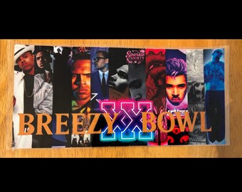 Breezy Bowl 16oz UV DTF Cup Wrap – Exclusive Design