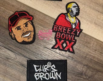 Parche termoadhesivo inspirado en Breezy / Aplicación DIY para chaquetas, sombreros y bolsos