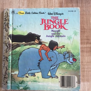 Jungle Book Mowgli and the Jungle Animals A First Little Golden Book 1990