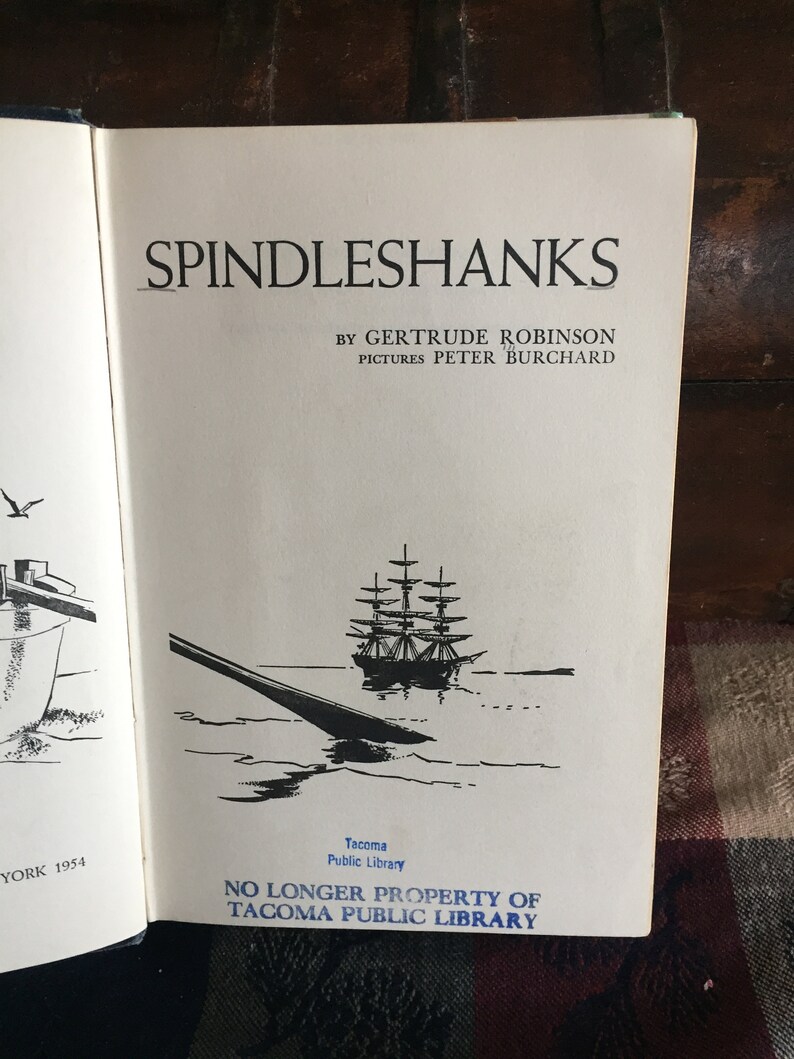 Spindleshanks by Gertrude Robinson 1954 American Revolution Etsy