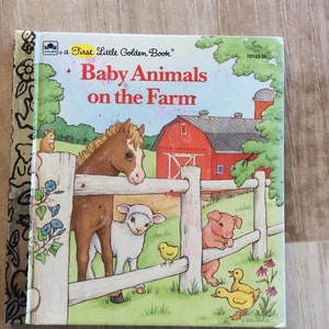 Baby Animals on the Farm A First Little Golden Book 1990