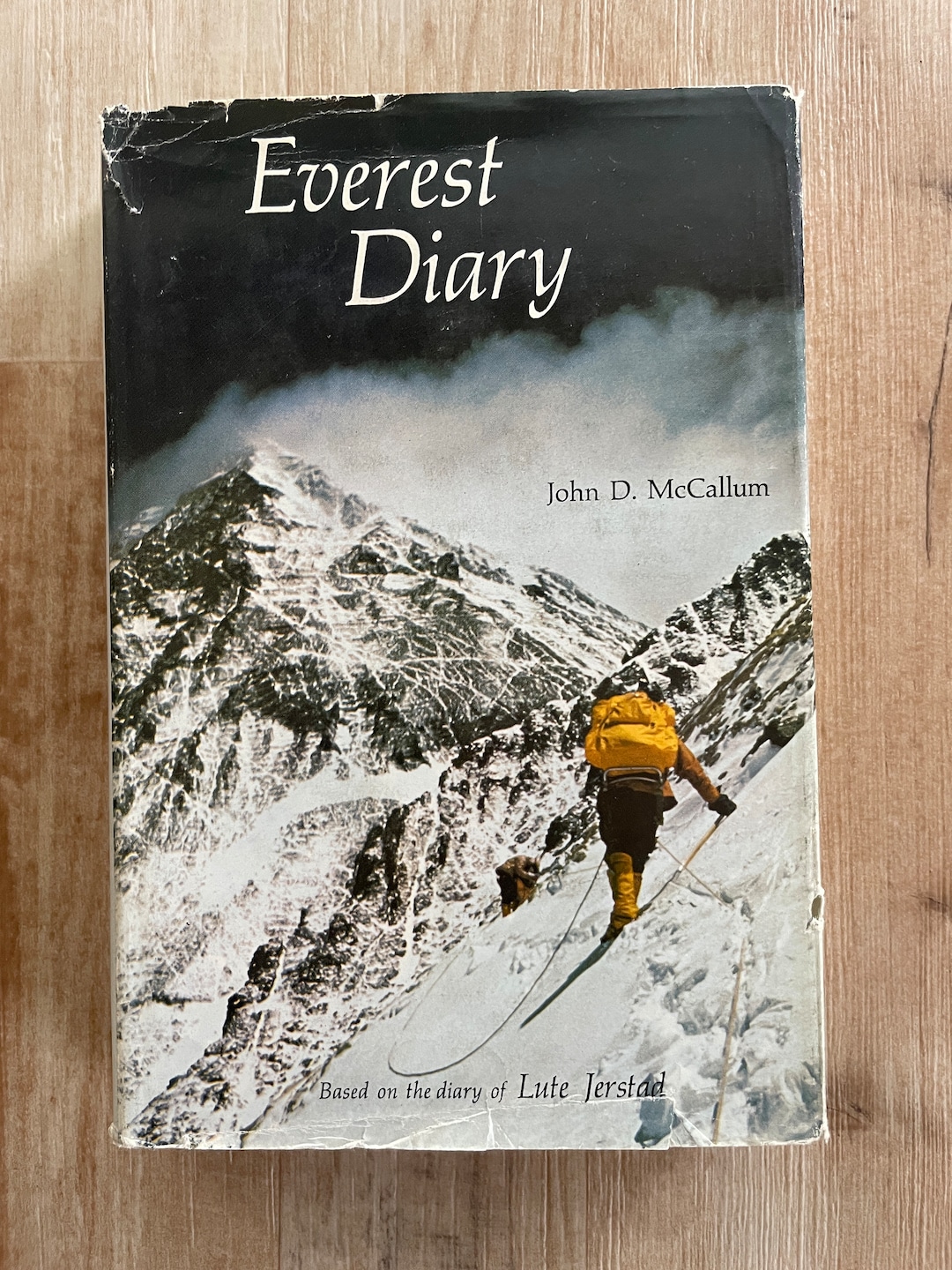 Everest Diary of Lute Jerstad by John D. Mccallum 1st Edition 1966 Etsy