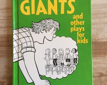 Giants and Other Plays for Kids by Syd Hoff - 1st Edition, 1973 - Childrens Drama - Skits