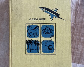 The Real Book About Real Crafts by Catherine Roberts 1954 Vintage Childrens Craft Book
