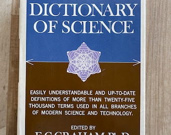 The Basic Dictionary of Science 1966 Orthological Institute 1st American Edition