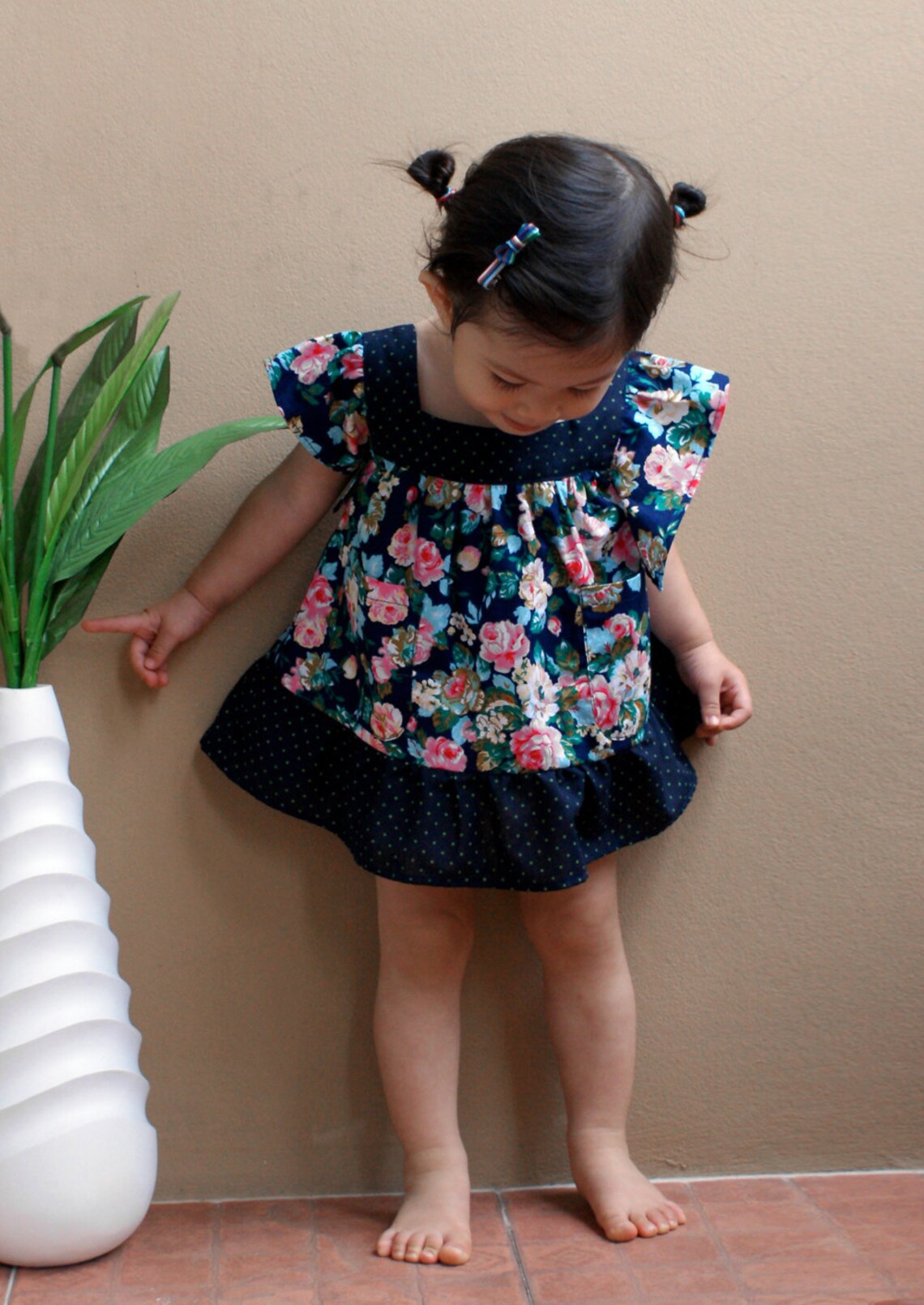 PDF Pattern Rene Dress for 12M 5T and Tutorial. - Etsy