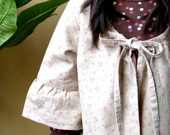 PDF Pattern - Dolly Jacket for 4 - 10 years old.