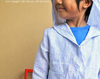 PDF Pattern - Quinn Jacket for 4 - 10 years old.