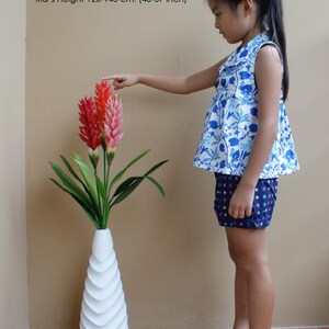 PDF Pattern - XL Paula Dress for 6T - 10T and tutorial.