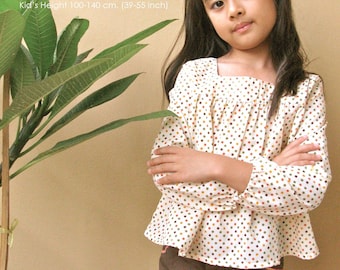 PDF Pattern - Laila for 4 - 10 years old and tutorial.