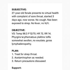 Pink Eye (conjunctivitis) SOAP Note Template Bundle | Editable ...