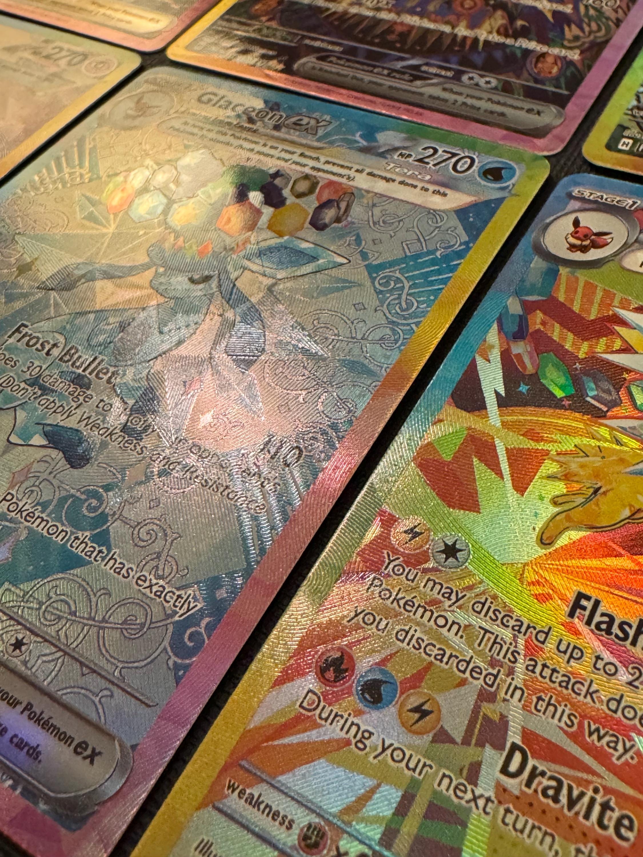 Prismatic Evolutions Full Eeveelutions Set - 9 Cards - HOLO Custom Handmade  Textured Proxy - Etsy