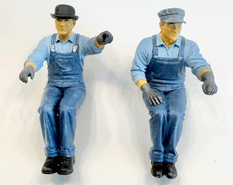 1:20.3 D&RGW K-Series Locomotive Engineer and Fireman Ver 2. Primed, unpainted