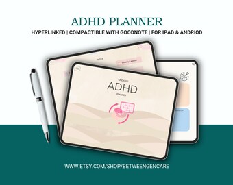 ADHD Daily Planner Printable – Focus Tracker, Routine Builder & Mental Clarity Toolkit