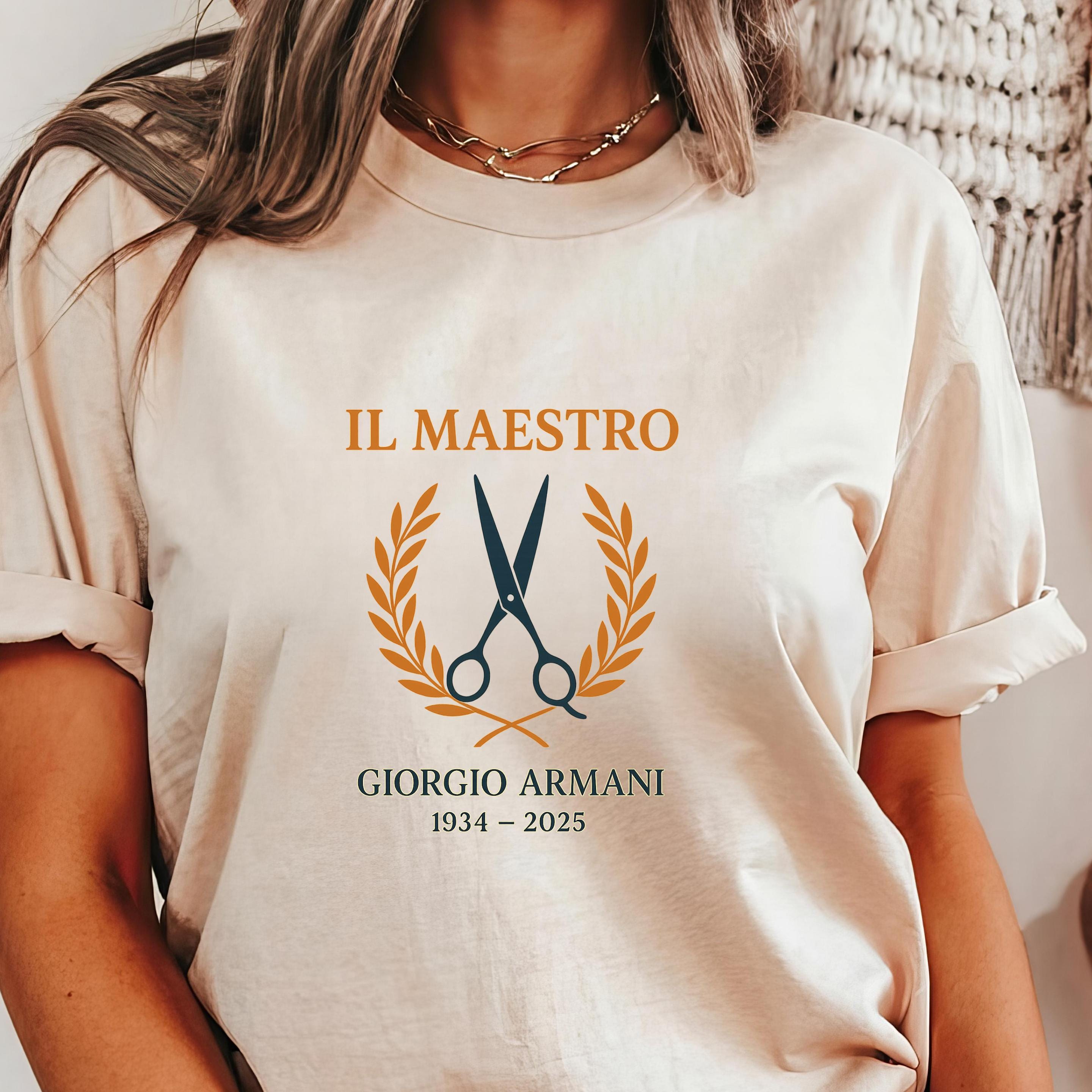 Vintage Giorgio Armani Shirt - Etsy