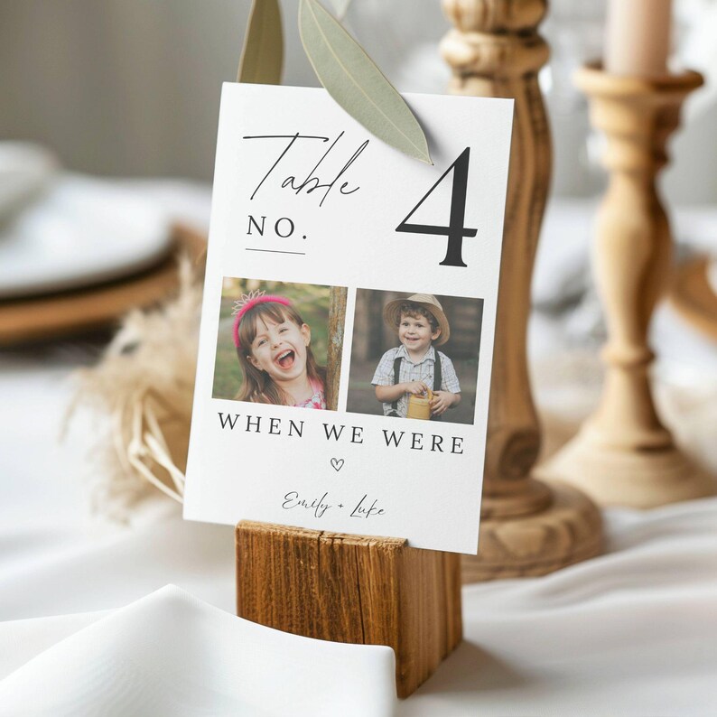 Custom Wedding Table Numbers, Editable Table Numbers, Printable Number ...