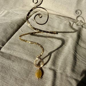 Pure Copper Spiral Goddess Arm Cuff | Boho Ethereal Wire Wrapped Jewelry