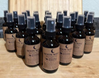 Moon Mist | Lavender Ritual Spray | Moon Water Mist | Calming Botanical Mist | 2 oz | WhiteBear Botanicals