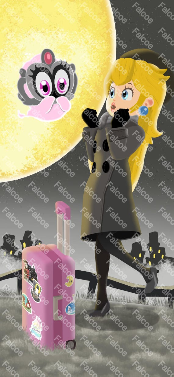open lace back dress Princess Peach Dress SVG