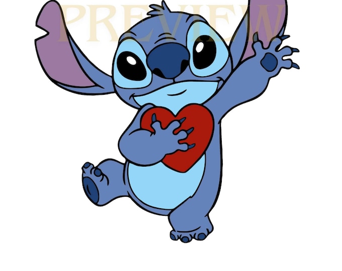 Cute Alien Love Svg Bundle | Valentine Heart Clipart | Png Svg Eps Dxf Pdf for Cricut Silhouette