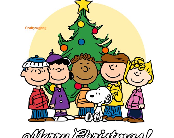 Christmas Friends Cartoon Illustration | Holiday Wall Art | Cute Christmas Decor | Kids Room Art | Festive Digital Art