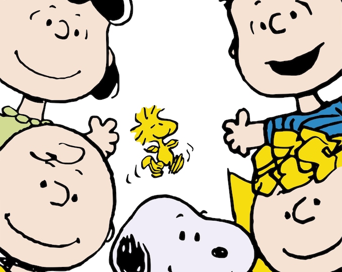 Snoopy-Inspired Friends Clipart Bundle — SVG PNG EPS Dxf — High-Res Cute Cartoon Gang for Mugs, Shirts, Crafts