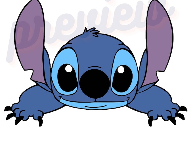 Cute Blue Alien Character – SVG, PNG, JPG Digital Files for Sublimation, Stickers, and Craft Cutting