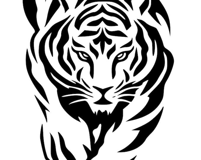 Tiger Svg, Tiger Png, Tiger,dxf,svg,clipart,vector,tattoo,Tigers eye,Tiger face,Year of the tiger,Cricut,Sihouette,Glowforge,Laser cut files