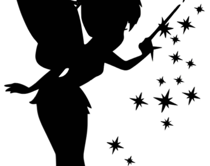 Cute Fairy Girl Svg Bundle | Magical Pixie Clipart | Png Digital Cut File for Cricut Silhouette