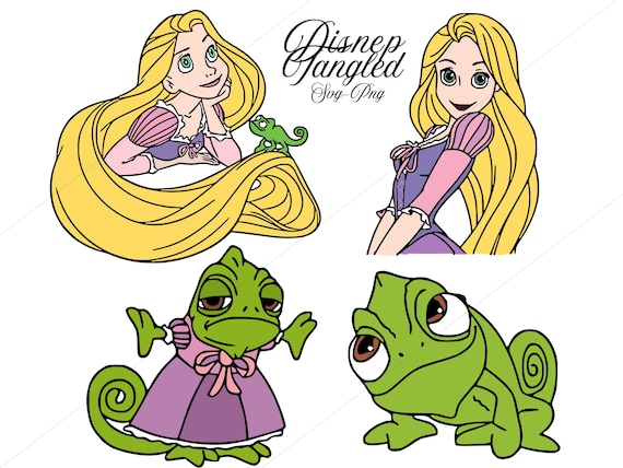 4 SVG/PNG  Best Designs Bundle A delightful set of Disney princess clipart, illustrating beloved characters in charming and magical scenes.