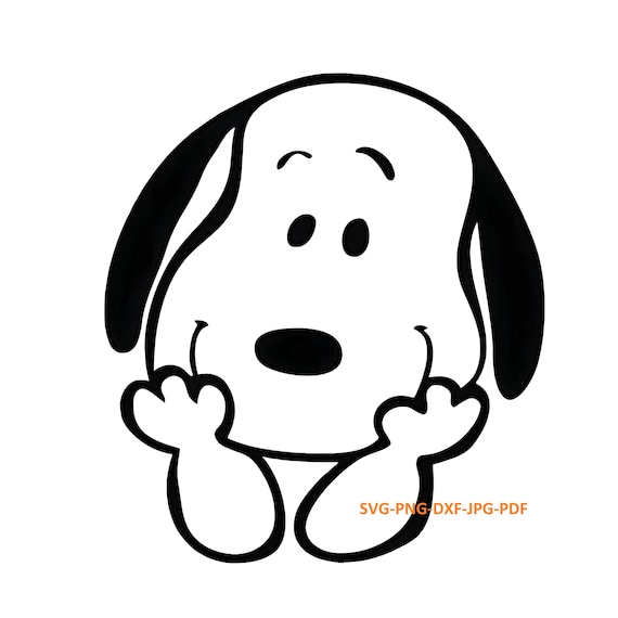 Cute Beagle Dog Cartoon Graphics – SVG, DXF, EPS, Vector Art Clipart Instant Download Digital Cut Print File Cricut