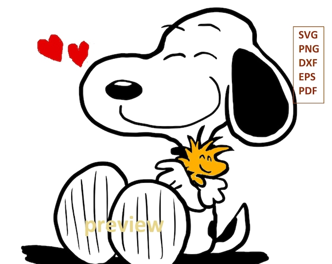 1 SVG/PNG/Dxf/Eps  Best Designs Bundle,Baegle Dog Hugging Yellow Bird