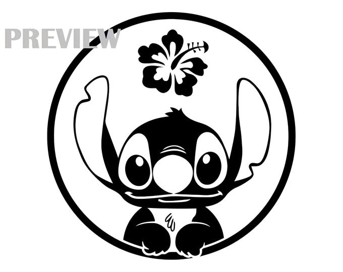 Cute Tropical Alien Svg Bundle | Cartoon Space Creature Clipart | Png Svg Dxf Jpg Cut File for Cricut Silhouette