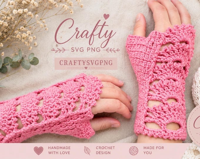 Spring Fingerless Crochet fingerless gloves pattern-Women crochet pattern-Wrist Warmers-Fingerless Mitts mitten Pattern PDF Sizes S-M-L