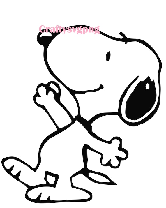 1 SVG/PNG/Dxf/Eps  Best Designs Bundle Snoopyy dog holding itself
