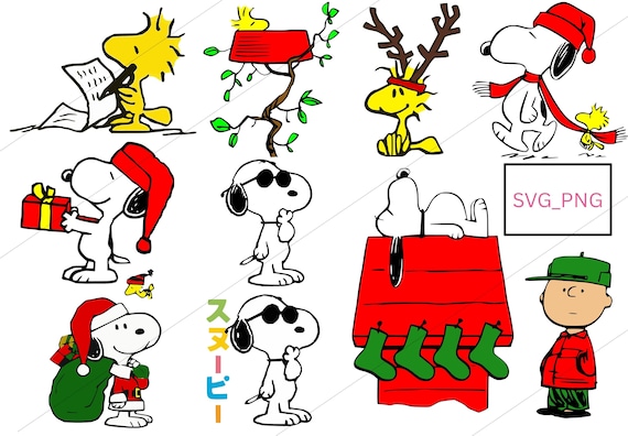Snoopyy Svg / Snoopyy / Charliee Brownn Svg / Snoopyy Clipart / Peanutss Svg / Snoopyy Cricut / Snoopyy Silhouette/ Woodstockk/Snoopyy Cook