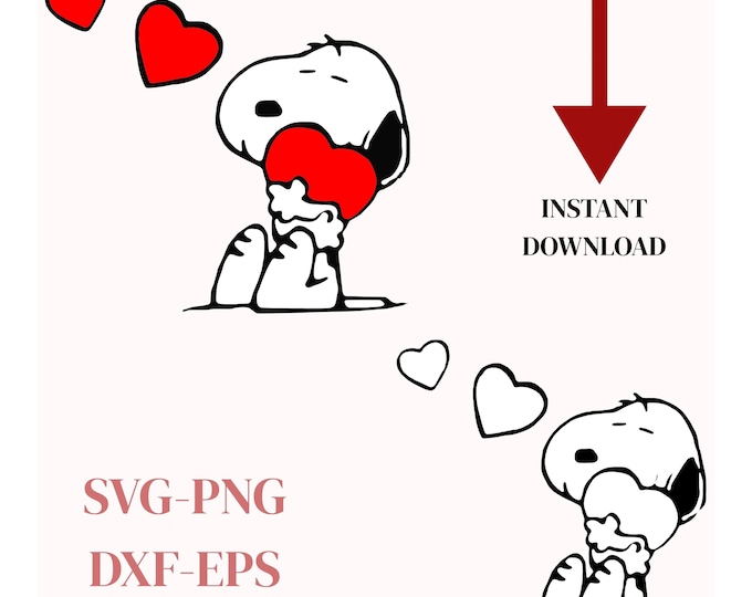 Cute Baegle Dog Hug Woodstockk  Graphics SVG Dxf EPS Png Cdr Ai Pdf Vector Art Clipart instant download Digital Cut Print File Cricut