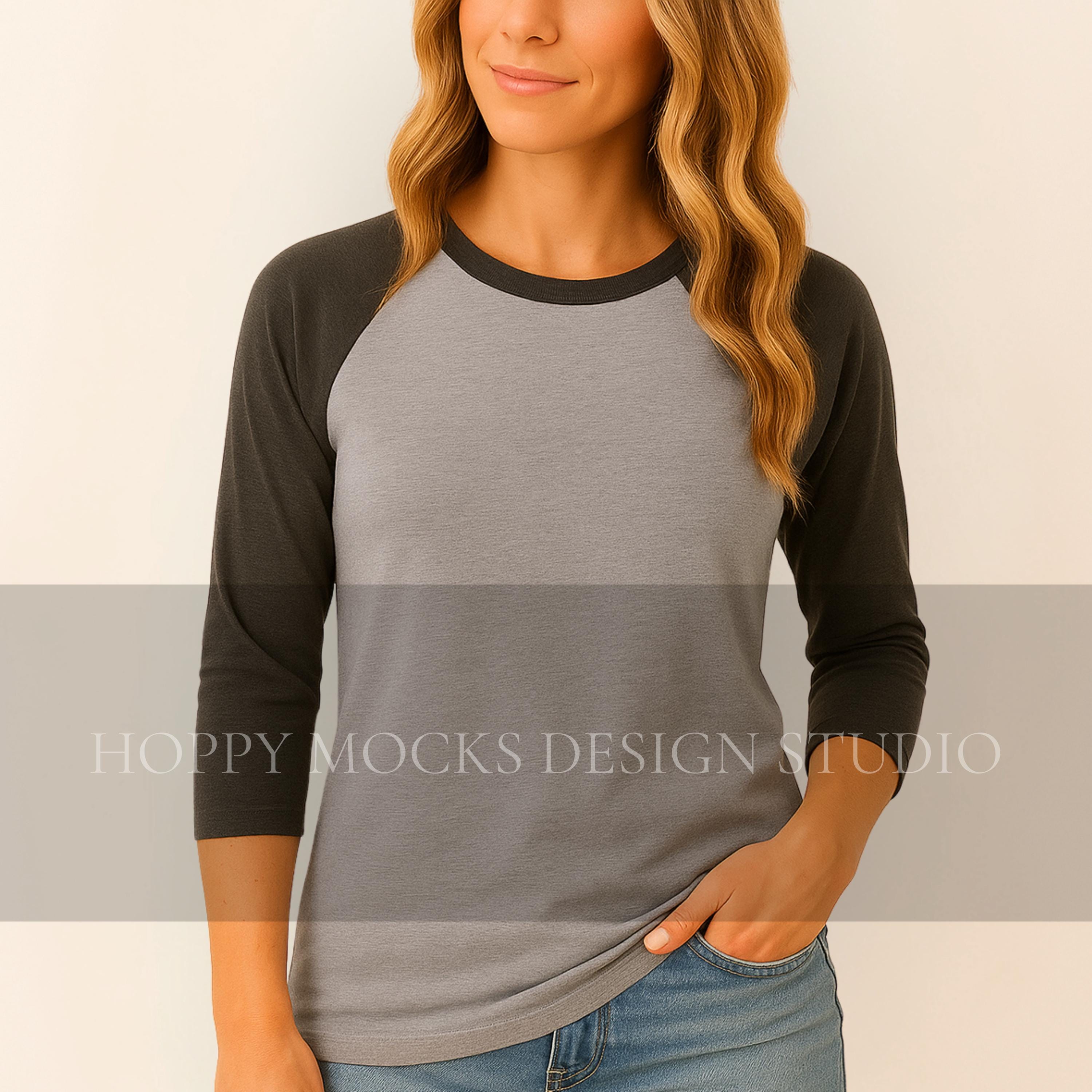 Vintage Black Raglan - Etsy