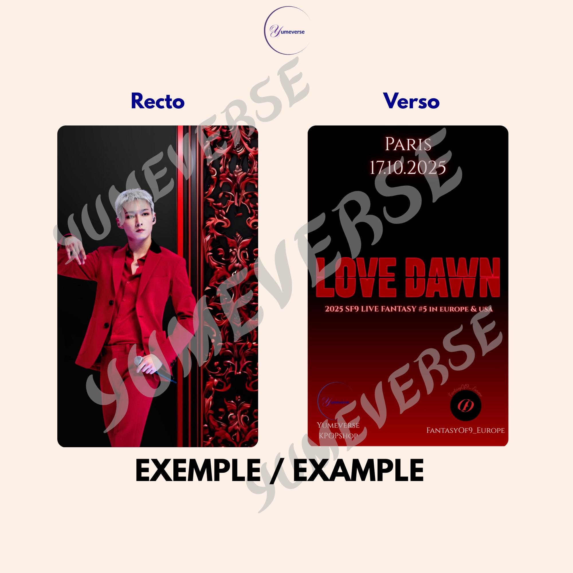 コンプリート】sf9 love 節約 dawn 入場者特典 Day2 ソウルコン まとめ