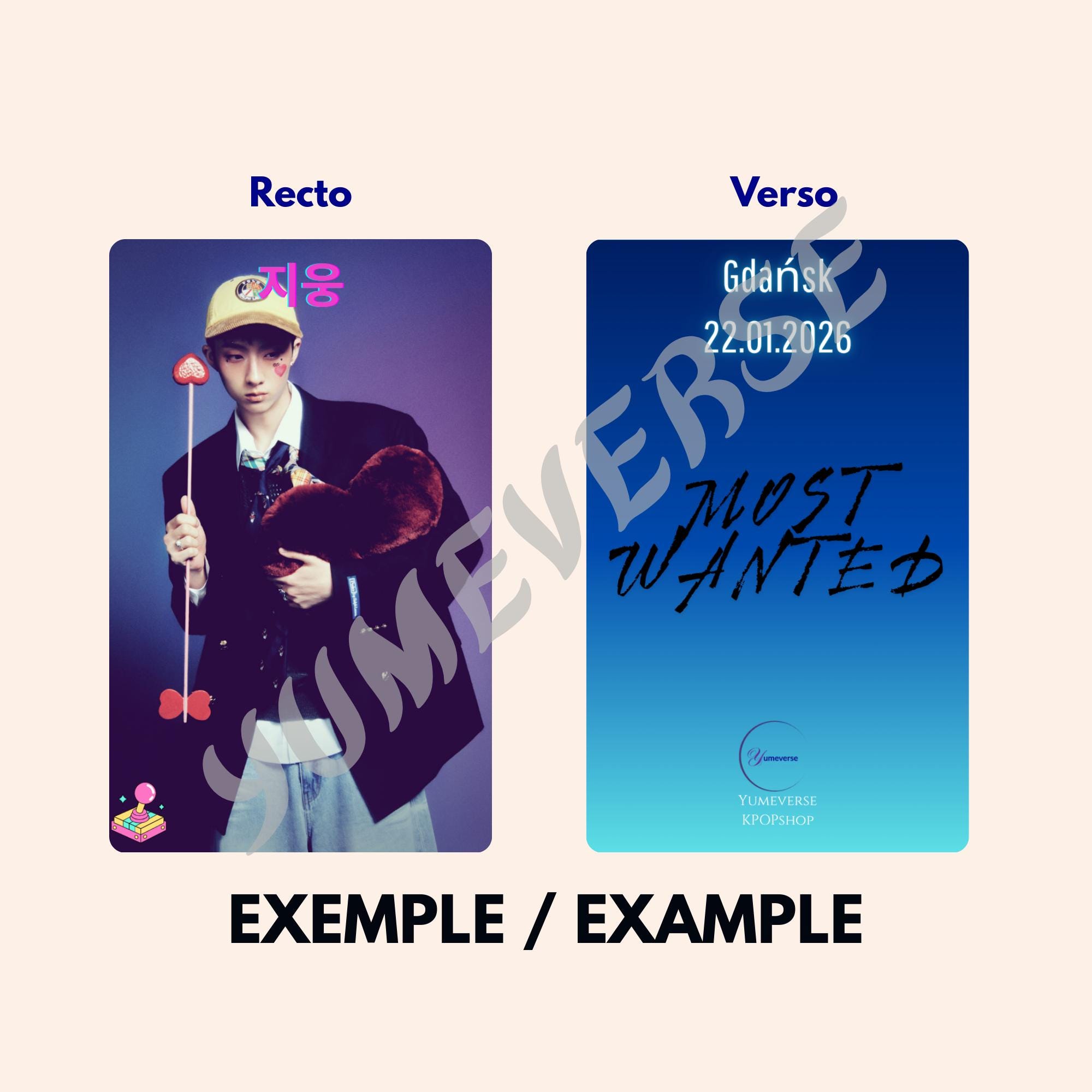 Handcrafted P1harmony Photocards – Most Wanted Europe Tour 2026