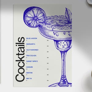 Cocktail Menu