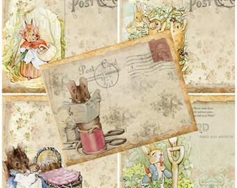 Peter Rabbit Post een brief Geld Bank